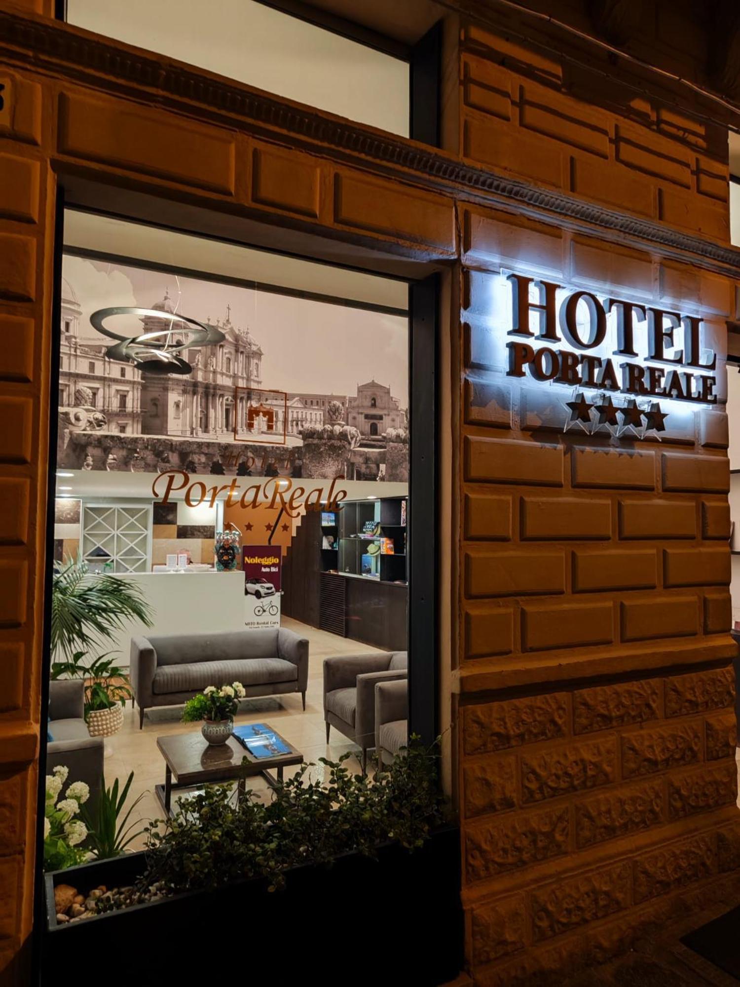Hotel Porta Reale Noto Exterior foto